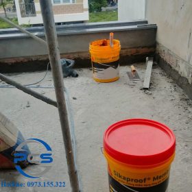 Đặc điểm khi thi công sơn chống thấm Sikaproof Membrane