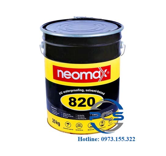 Neomax 820 Chống thấm lộ thiên Polyurethane , gốc dung môi