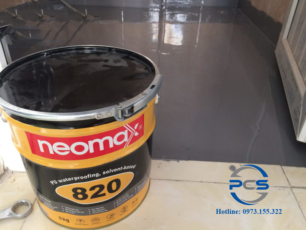 Neomax 820 chống thấm nhà vệ sinh 