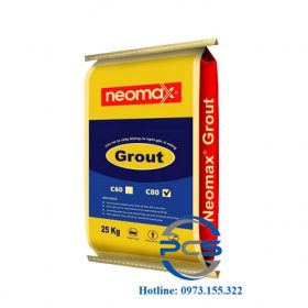 Neomax Grout C80 Vữa rót không co ngót trộn sẵn gốc xi măng