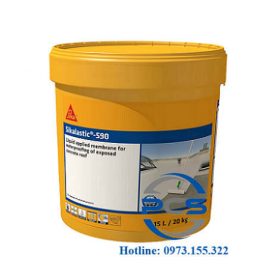 Sikalastic 590 Hợp chất chống thấm thi công lỏng gốc PU-Acrylic phân tán