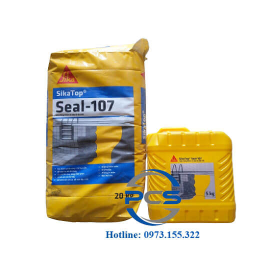 Sikatop Seal 107 Vữa chống thấm gốc Polymer 2 thành phần