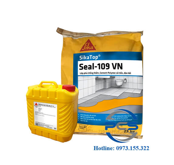 Sikatop Seal 109 Vữa chống thấm gốc xi măng, dùng cho nhà vệ sinh