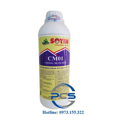 Sotin CM01 Xử lý triệt để tình trạng muối hóa