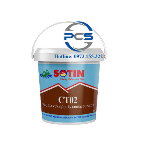Sotin CT02 Phụ gia chống thấm vữa tự chảy không co ngót