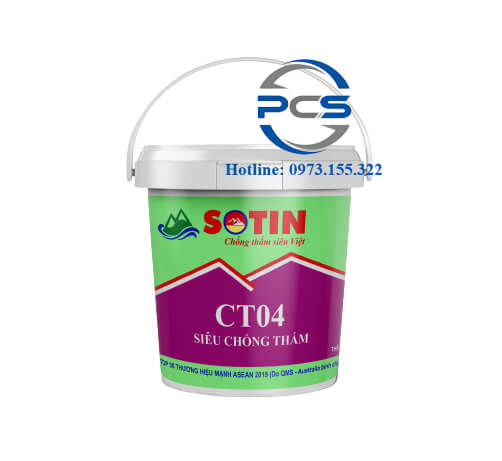 Sotin CT04 Chất siêu chống thấm gốc dầu theo phương pháp thẩm thấu
