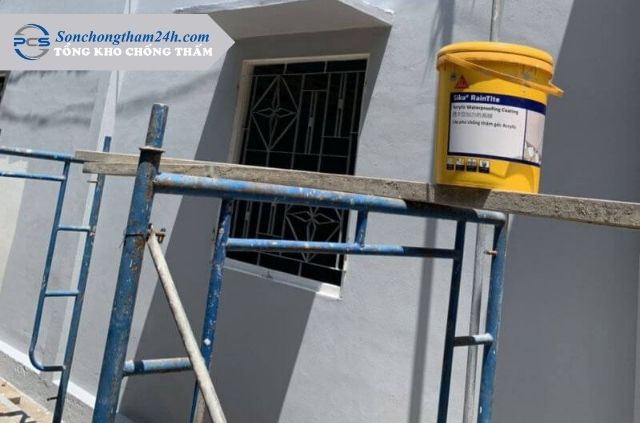Sika RainTite - Sơn chống thấm tường ngoài gốc Acrylic 7 uu-diem-sika-raintite