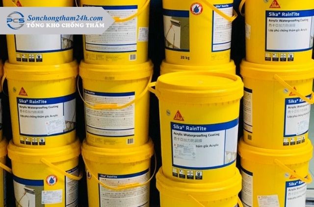 Sika RainTite - Sơn chống thấm tường ngoài gốc Acrylic 9 thong-tin-sika-raintite