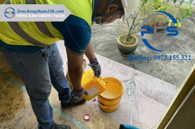 Sikatop Seal 109 - Vữa chống thấm gốc xi măng dùng cho nhà vệ sinh 9 ung-dung-sika-top-seal-109