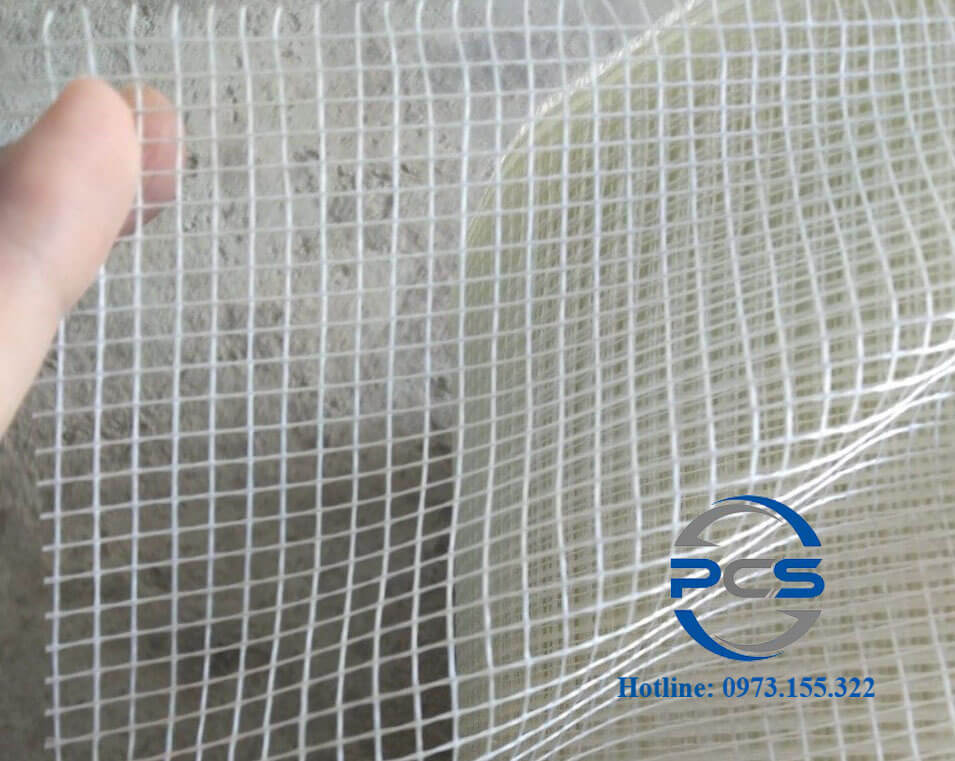 Lưới thủy tinh chống thấm chống nứt mắt 4x4 định lượng 70g/m2