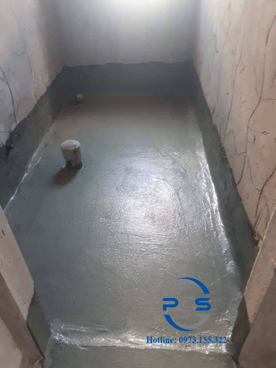 Chống thấm sàn nhà vệ sinh với sản phẩm gốc xi măng