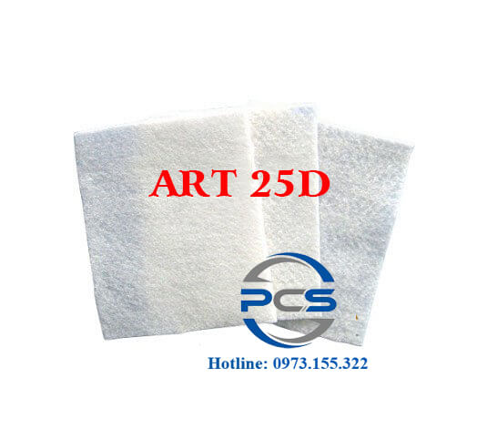 Vải địa kỹ thuật ART25D được sản xuất tại Việt Nam
