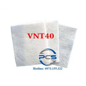 Vải địa kỹ thuật VNT40 màu trắng giá rẻ chất lượng cao
