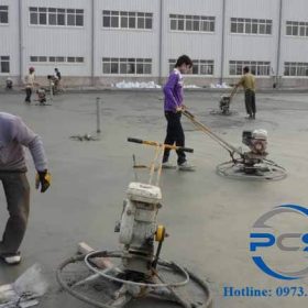 Cách thi công bột tăng cứng Victatop