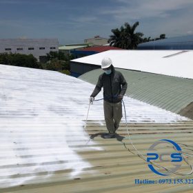 Chống nóng cho mái tôn
