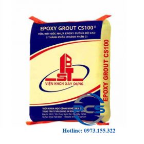 Epoxy Grout CS100 Vữa rót gốc nhựa Epoxy cường độ cao 3 thành phần
