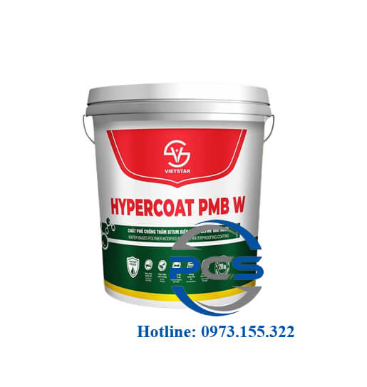 Hypercoat PMB W chất phủ chống thấm bitum biến tính polyme gốc nước