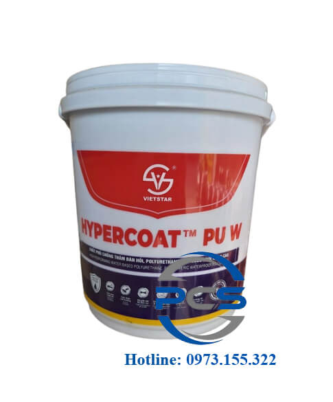 Hypercoat PU W Chất phủ chống thấm polyurethane đàn hồi gốc nước