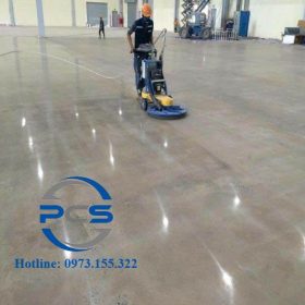 Thi công đánh bóng sàn