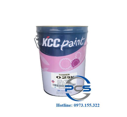 Thinner 029K Dung môi pha sơn acrylic KCC Hàn Quốc
