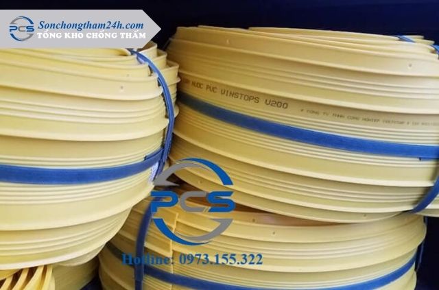 Băng cản nước V200 Vinstops chống thấm mạch ngừng 7 ung-dung-bang-can-nuoc-v200