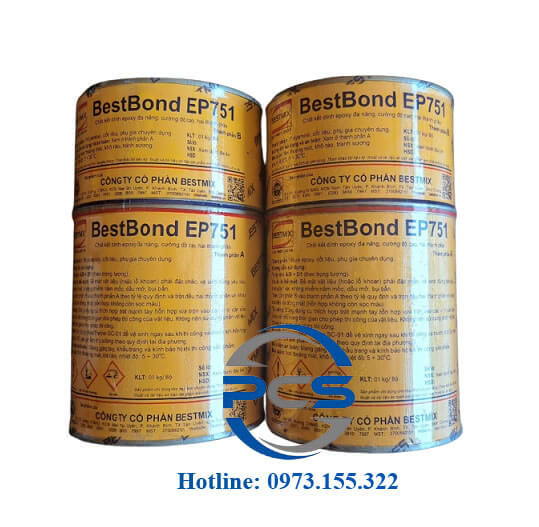 BestBond EP751 Chất kết dính Epoxy, cường độ cao, 2 thành phần