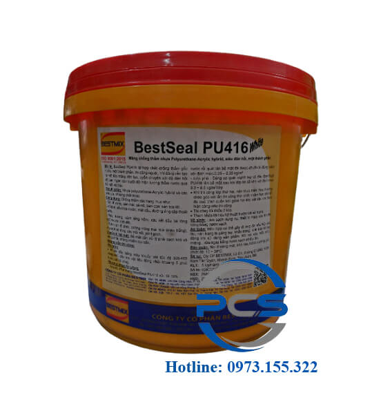 BestSeal PU416 Màng chống thấm nhựa Polyurethane - Acrylic