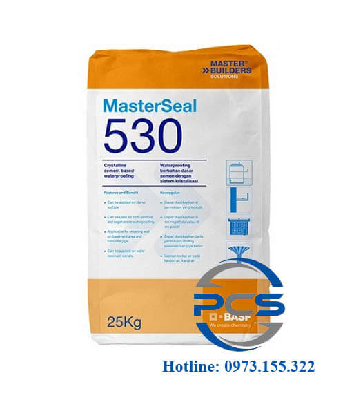 MasterSeal 530 Chống thấm thẩm thấu kết tinh cho bê tông và vữa