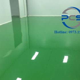 Thi công sơn tự phẳng