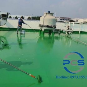 Thực hiện thi công sơn