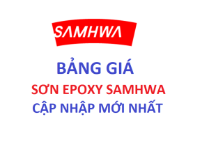 Bảng báo giá sơn epoxy Samhwa