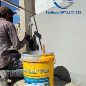 Chống thấm tường ngoài nhà SikaCoat Plus
