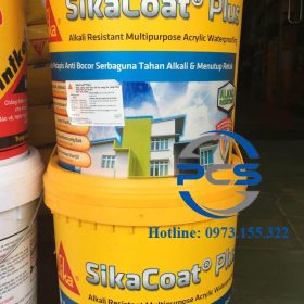 SikaCoat chống thấm tường gốc Acrylic