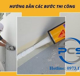 Các bước thi công keo kết dính Sikabond 124