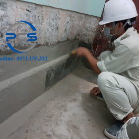 Cách chống thấm nhà vệ sinh bằng Sikatop 108 Seal