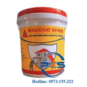 Buildmix Wallcoat UV-Flex Sơn chống thấm Acrylic đàn hồi cao, chống nứt