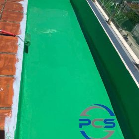 Chất phủ chống thấm màu xanh Newtec PU