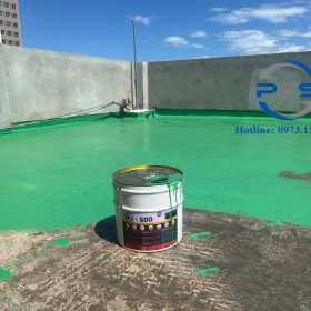 Chống thấm sàn mái bằng Newtec PU 500