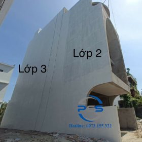 Thi công chống thấm tường bằng Newtec CT08