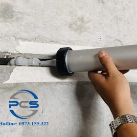 Thi công keo trám khe mềm Sikaflex 140 Construction