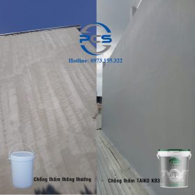 Chống thấm tường đứng bằng Taiko KB3