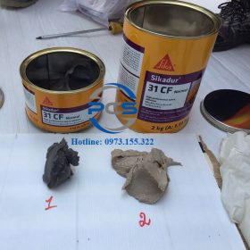 Hình ảnh thực tế 2 thành phần Sikadur 31 CF Normal