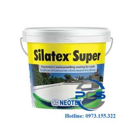 Silatex Super Chống thấm dạng lỏng tạo màng cho sàn mái lộ thiên
