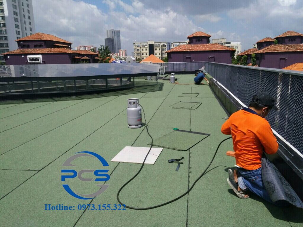 Thực hiện thi công màng chống thấm BituNil 