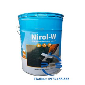 Vật liệu lót gốc nước Nirol – W nhũ tương bitum hòa tan trong nước