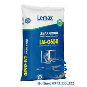 Lemax LM-G650 Vữa đổ rót không co ngót mác cao