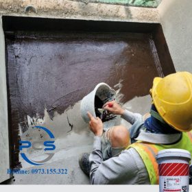 Thi công màng chống thấm bitum