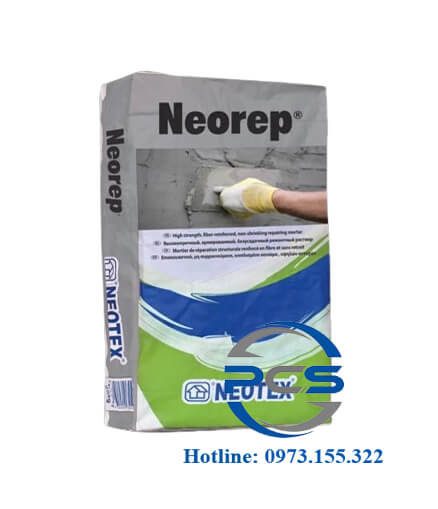 Vữa sửa chữa Neorep được gia cường sợi, không co ngót