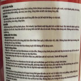 Mặt sau của Kovi Membrane