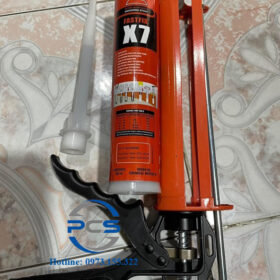 Súng và keo cấy thép Fasfix X7